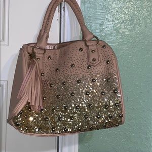 Rose gold purse